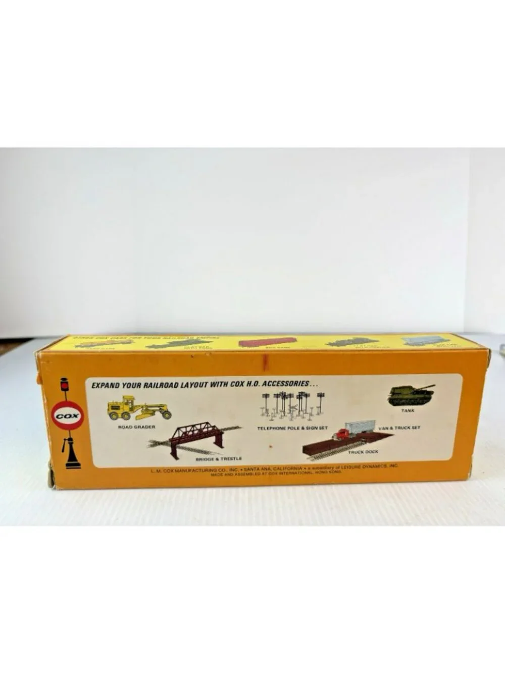 Cox HO Scale U.S. Army F3 Locomotive No.6111-6, Powered, Not Running, IOB